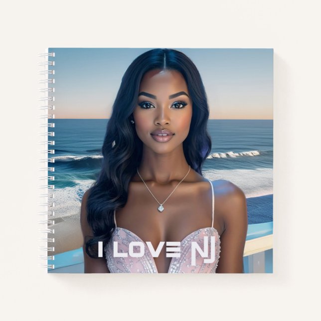NEW JERSEY - I LOVE NJ NOTEBOOK (Front)