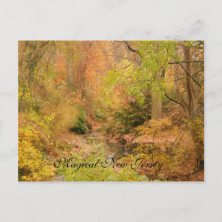 New Jersey in the Fall Postcard