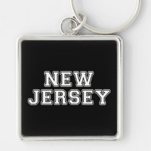 New Jersey Key Ring