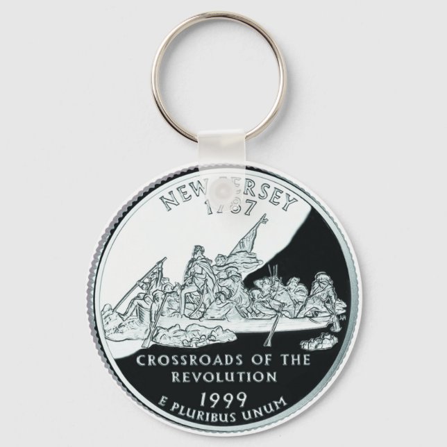 New Jersey Key Ring (Front)
