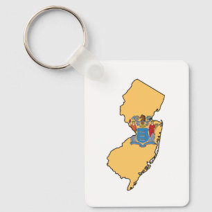 New Jersey Key Ring