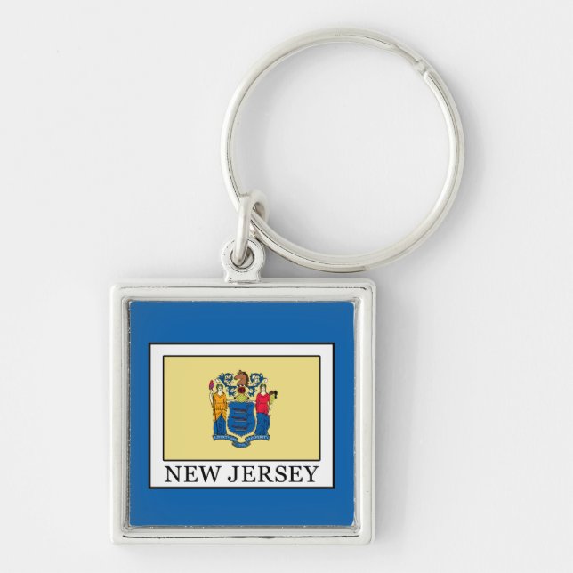 New Jersey Key Ring (Front)