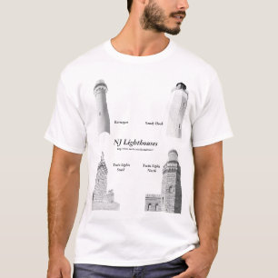 New Jersey Lighthouses Men's Shirt