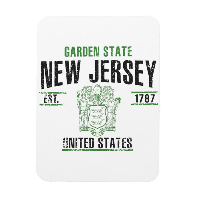 New Jersey Magnet (Vertical)