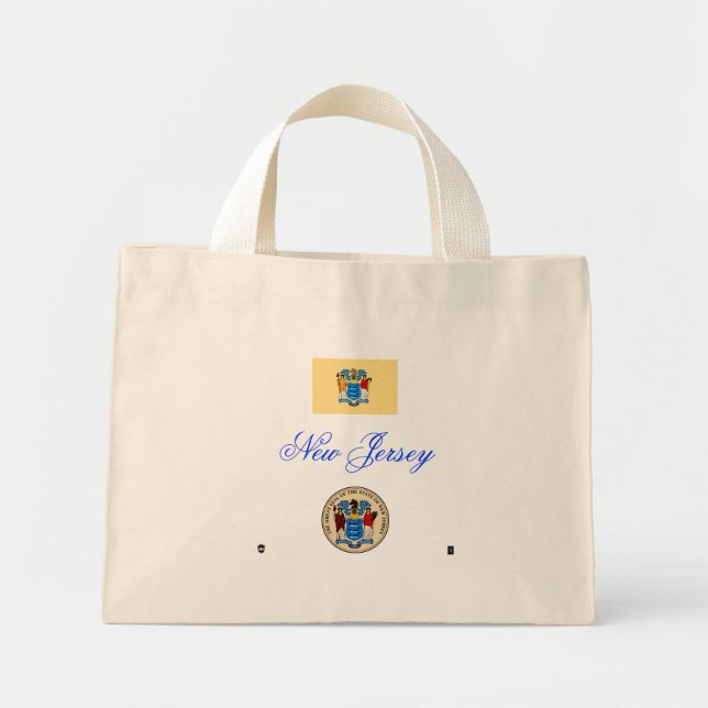 NEW JERSEY MINI TOTE BAG (Front)