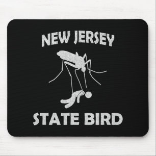 New Jersey Mosquito State Bird Funny Outdoors Mouse Mat