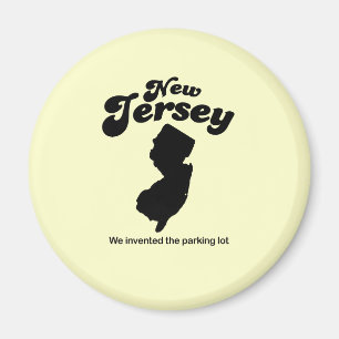 New Jersey Motto - We invented the parking lot Magnet