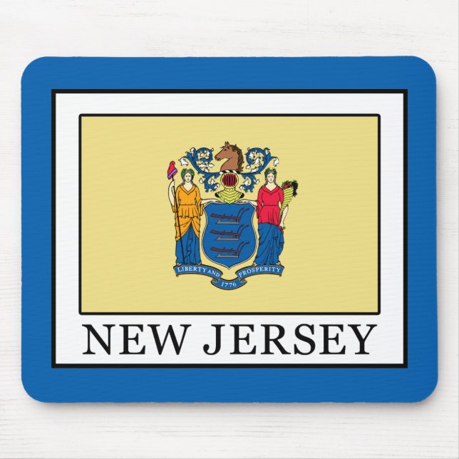 New Jersey Mouse Mat (Front)