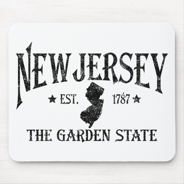 New Jersey Mouse Mat (Front)