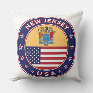 New Jersey, New Jersey sticker, phone case, bag Cushion