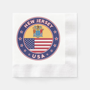 New Jersey, New Jersey sticker, phone case, bag Napkin