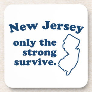 New Jersey Only The Strong Survive Coaster