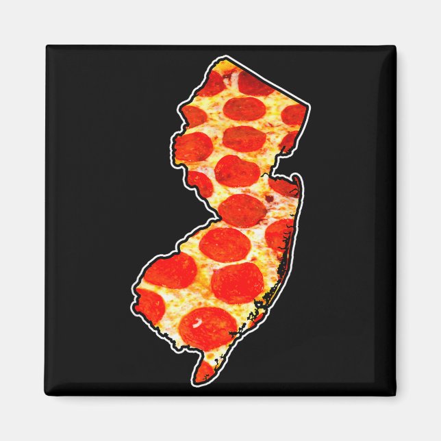 New Jersey Pepperoni Zza  Magnet (Front)