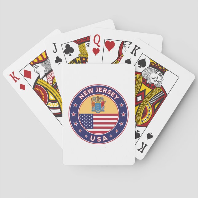 New Jersey Playing Cards (Back)