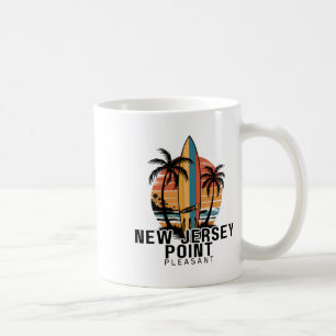 New Jersey Point Pleasant Surfing Surfer _1  Coffee Mug