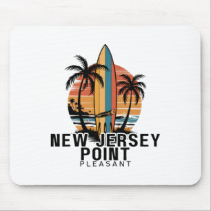 New Jersey Point Pleasant Surfing Surfer _1 Mouse Mat