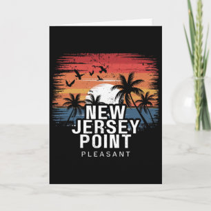 New Jersey Point Pleasant Surfing Surfer Card