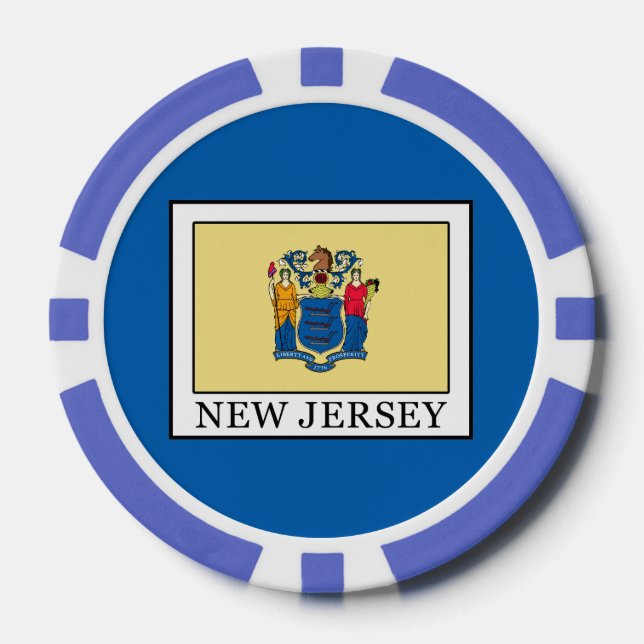 New Jersey Poker Chips (Front)