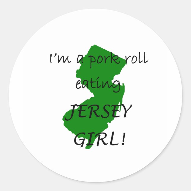 New Jersey Pork Roll Stickers (Front)