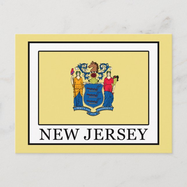 New Jersey Postcard (Front)