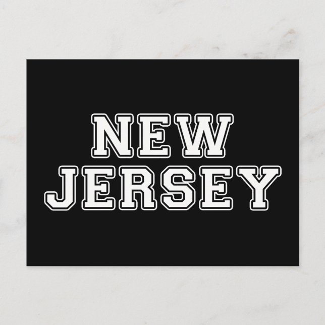 New Jersey Postcard (Front)