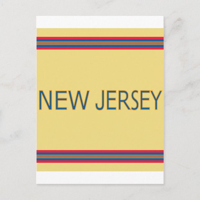New Jersey Postcards (Front)
