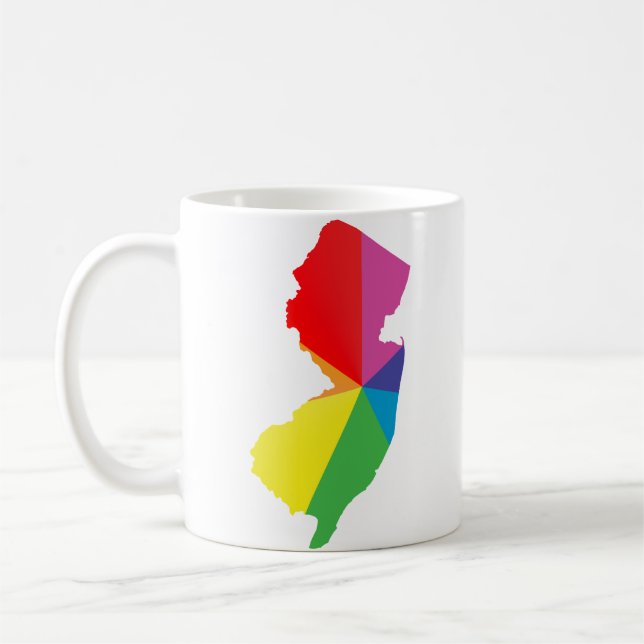 new jersey pride. coffee mug (Left)
