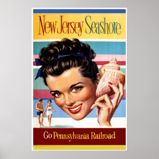 New Jersey Seashore poster