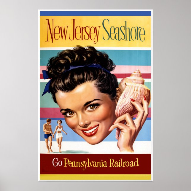 New Jersey Seashore poster (Front)