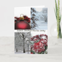 New Jersey Season's Greetings Winter collage