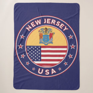 New Jersey Sherpa Blanket