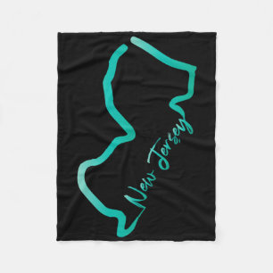 New Jersey Shirt Jersey Graphic Tees For Women. Me Fleece Blanket