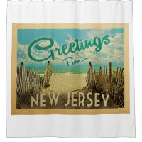 New Jersey Shore Beach Vintage Travel