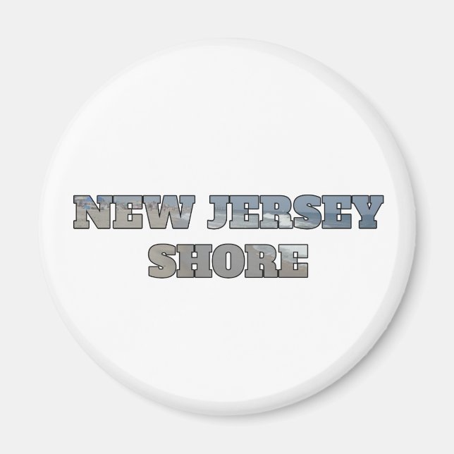 New Jersey Shore Magnet (Front)