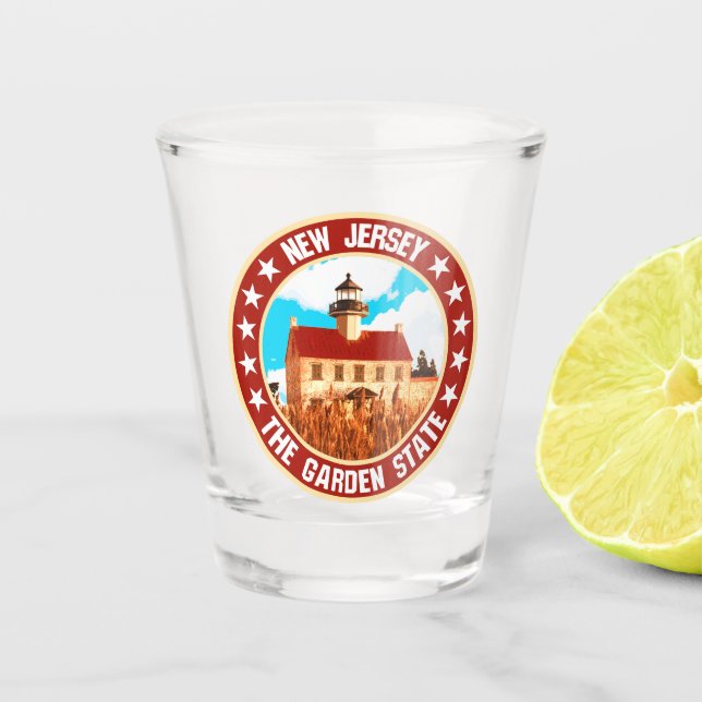 New Jersey                                         Shot Glass (Front)