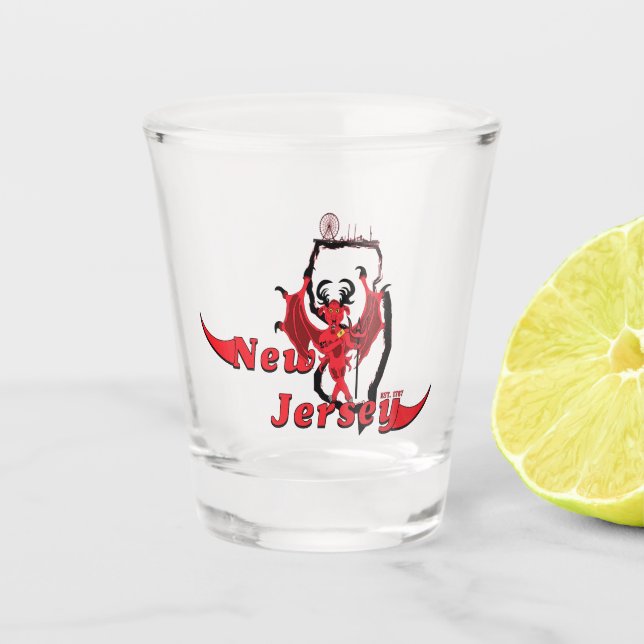 New Jersey Shot Glass (Front)