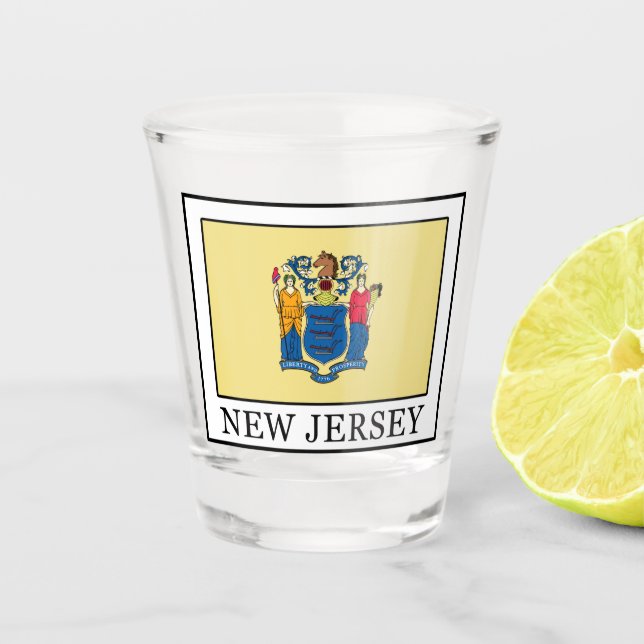 New Jersey Shot Glass (Front)