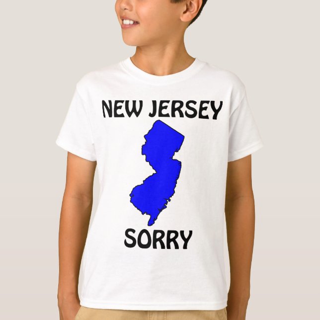 New Jersey - Sorry T-Shirt (Front)