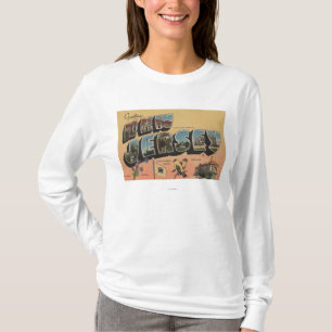 New Jersey (State Capital/Flower/Bird) T-Shirt