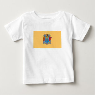 New Jersey State Flag Baby T-Shirt