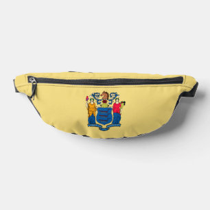 New Jersey State Flag Design Bum Bags