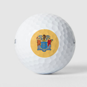 New Jersey State Flag Golf Balls