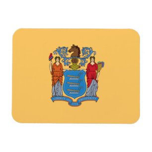 New Jersey State Flag Magnet