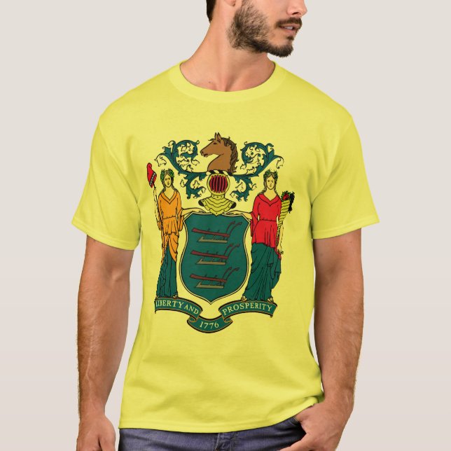 New Jersey State Flag T-Shirt (Front)