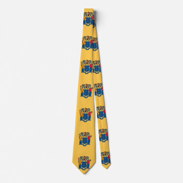 NEW JERSEY STATE FLAG TIE (Front)