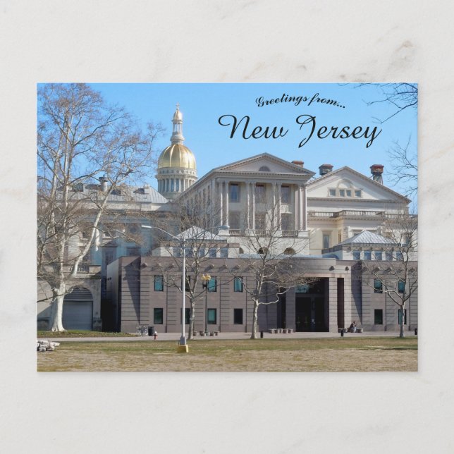 New Jersey State House Trenton New Jersey Postcard (Front)