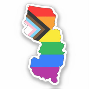New Jersey State Pride LGBTQ Progress Pride