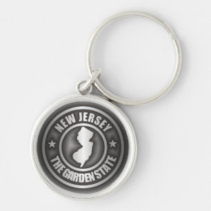 "New Jersey Steel" Keychains