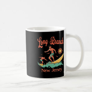 New Jersey Surfer Long Branch Nj Surfing Beach Vac Coffee Mug