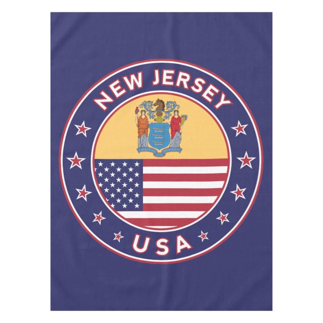 New Jersey Tablecloth (Front)